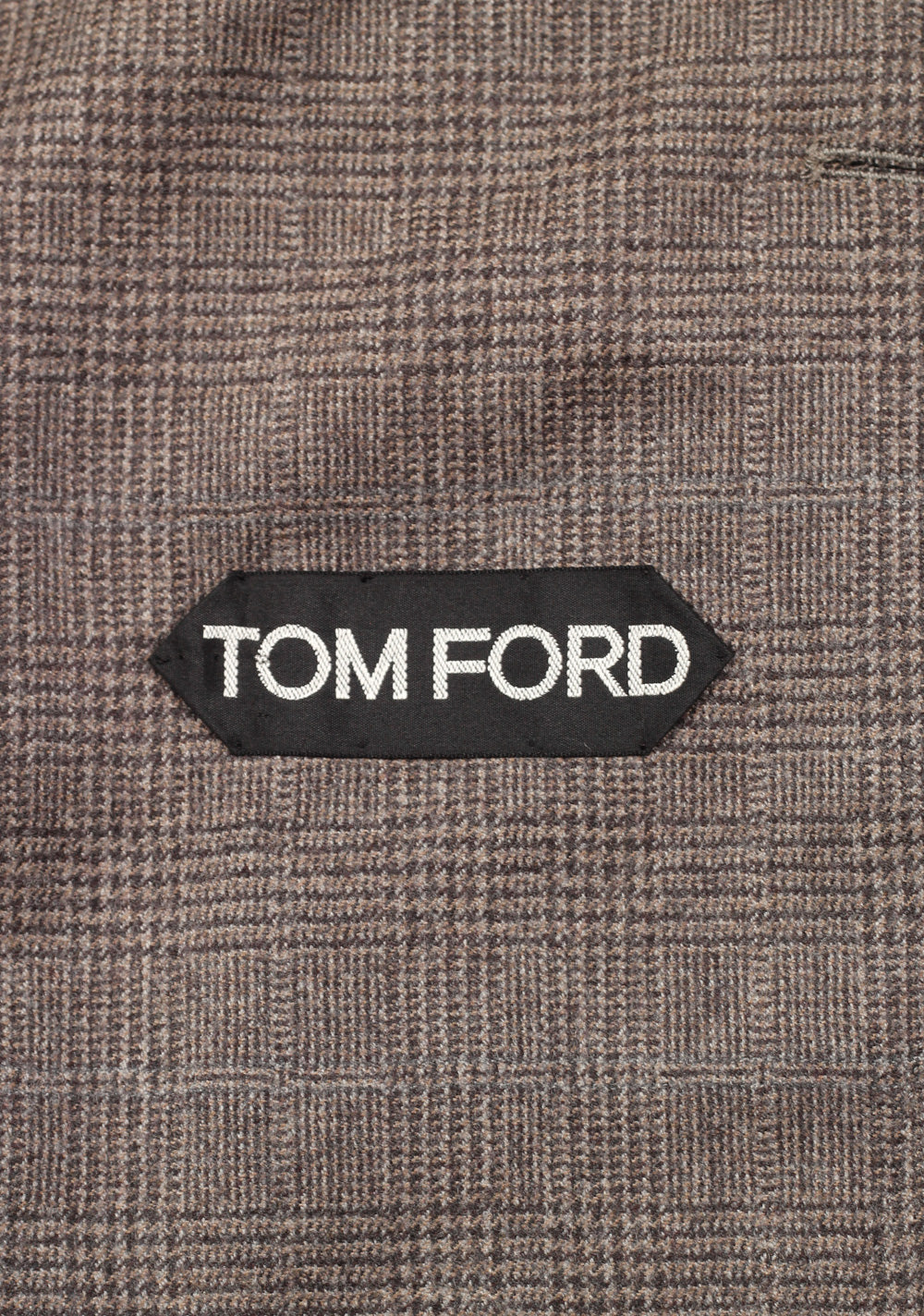 TOM FORD Atticus Brown Checked Sport Coat Size 46 / 36R U.S.