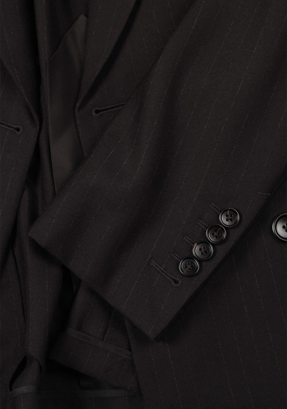 TOM FORD Cooper Black Double Breasted Sport Coat Size 46 / 36R U.S.