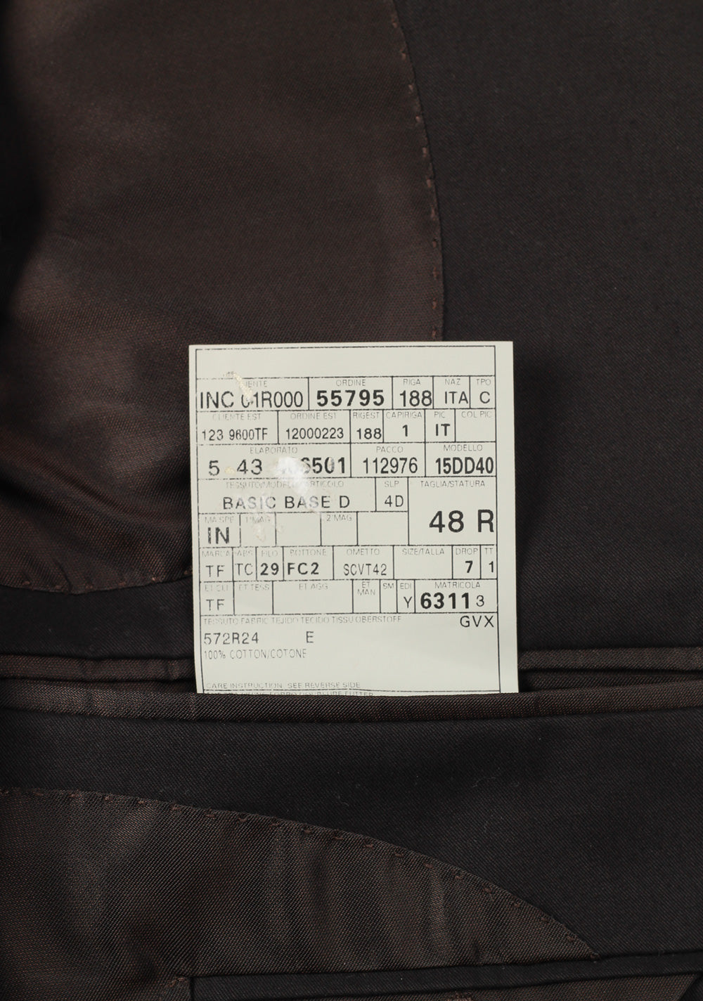 TOM FORD Spencer Black Suit Size 48 / 38R U.S. Wool Fit D