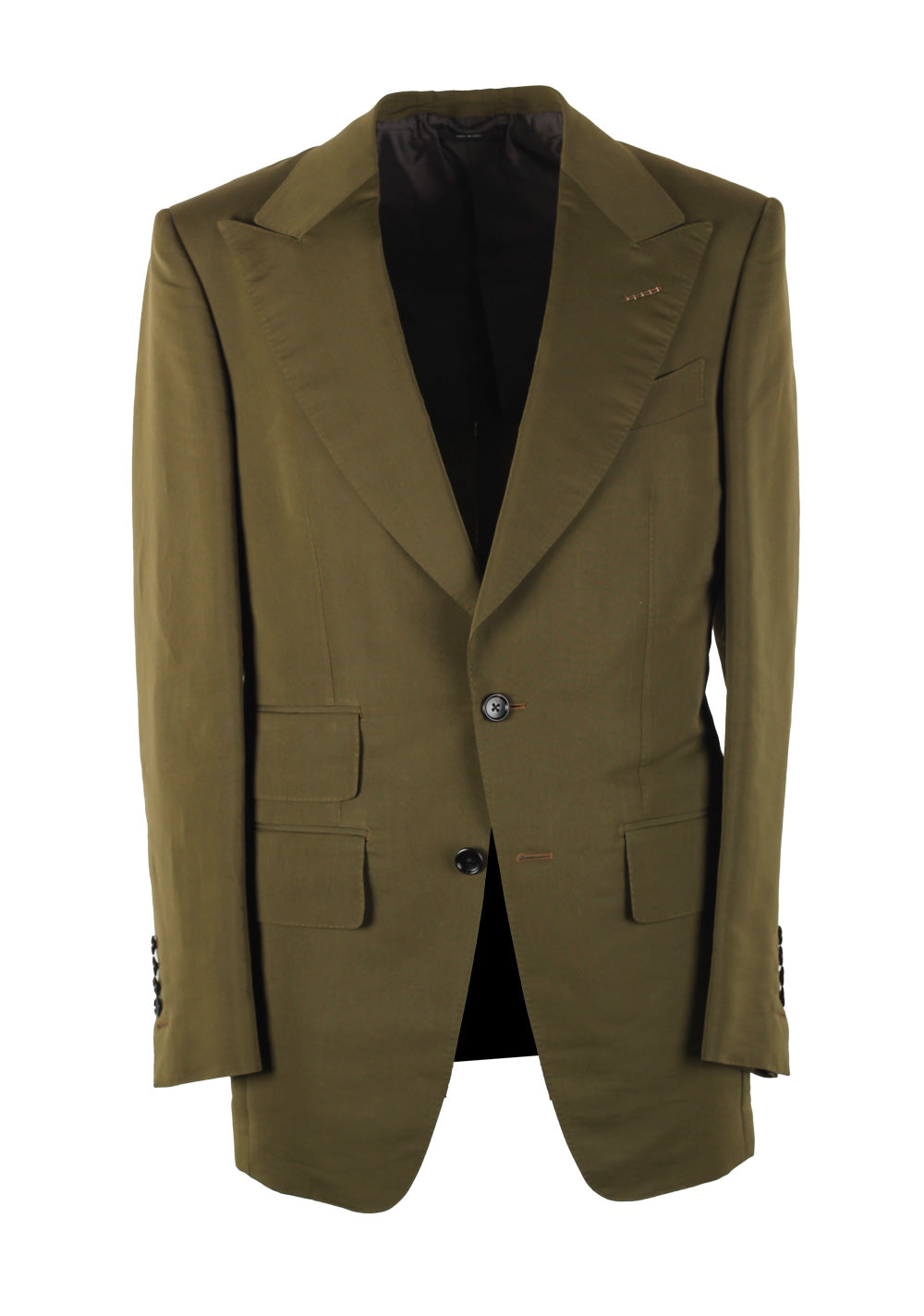 TOM FORD Atticus Green Suit Size 46 / 36R U.S.
