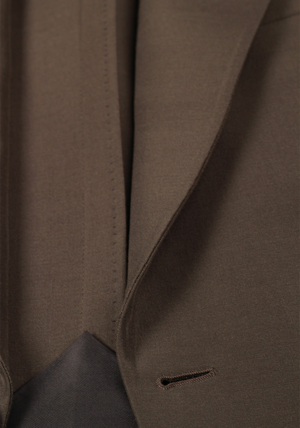 TOM FORD New Spencer Solid Grayish Brown Suit Size 46 / 36R U.S.