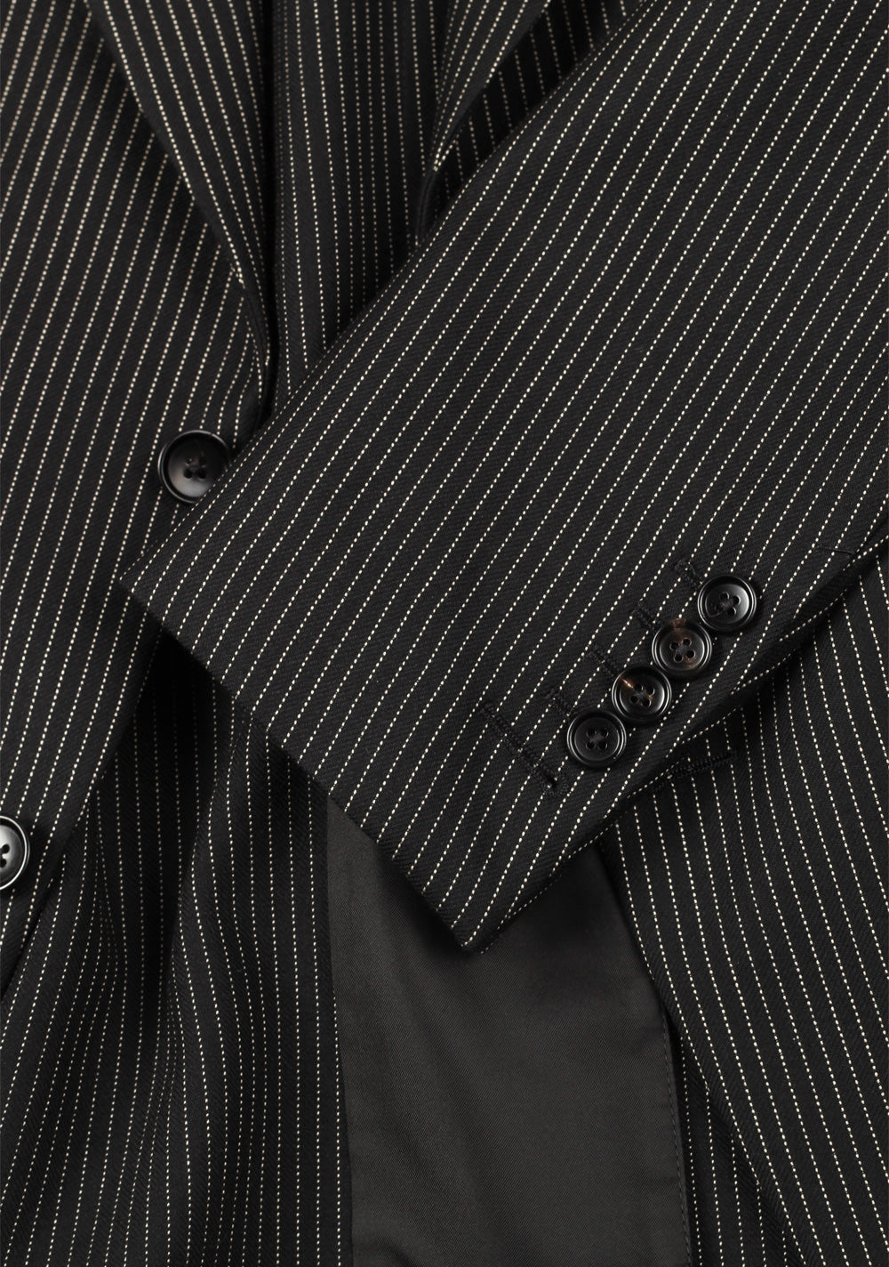 TOM FORD Cooper Striped Black Sport Coat Size 46 / 36R U.S.