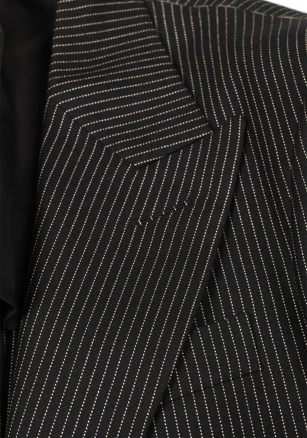 TOM FORD Cooper Striped Black Sport Coat Size 46 / 36R U.S.