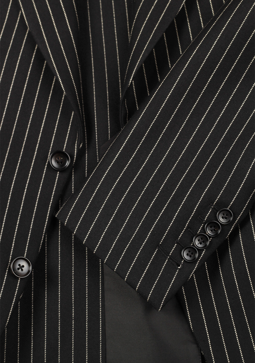 TOM FORD Cooper Striped Black Sport Coat Size 46 / 36R U.S.