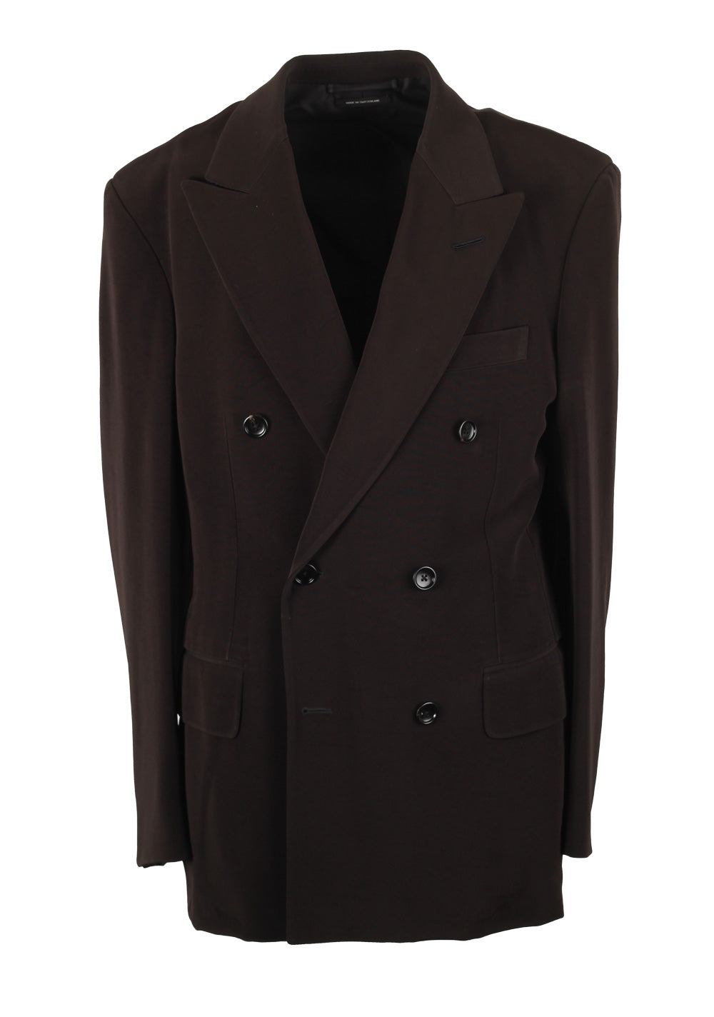 TOM FORD Cooper Brown Double Breasted Sport Coat Size 46 / 36R U.S.