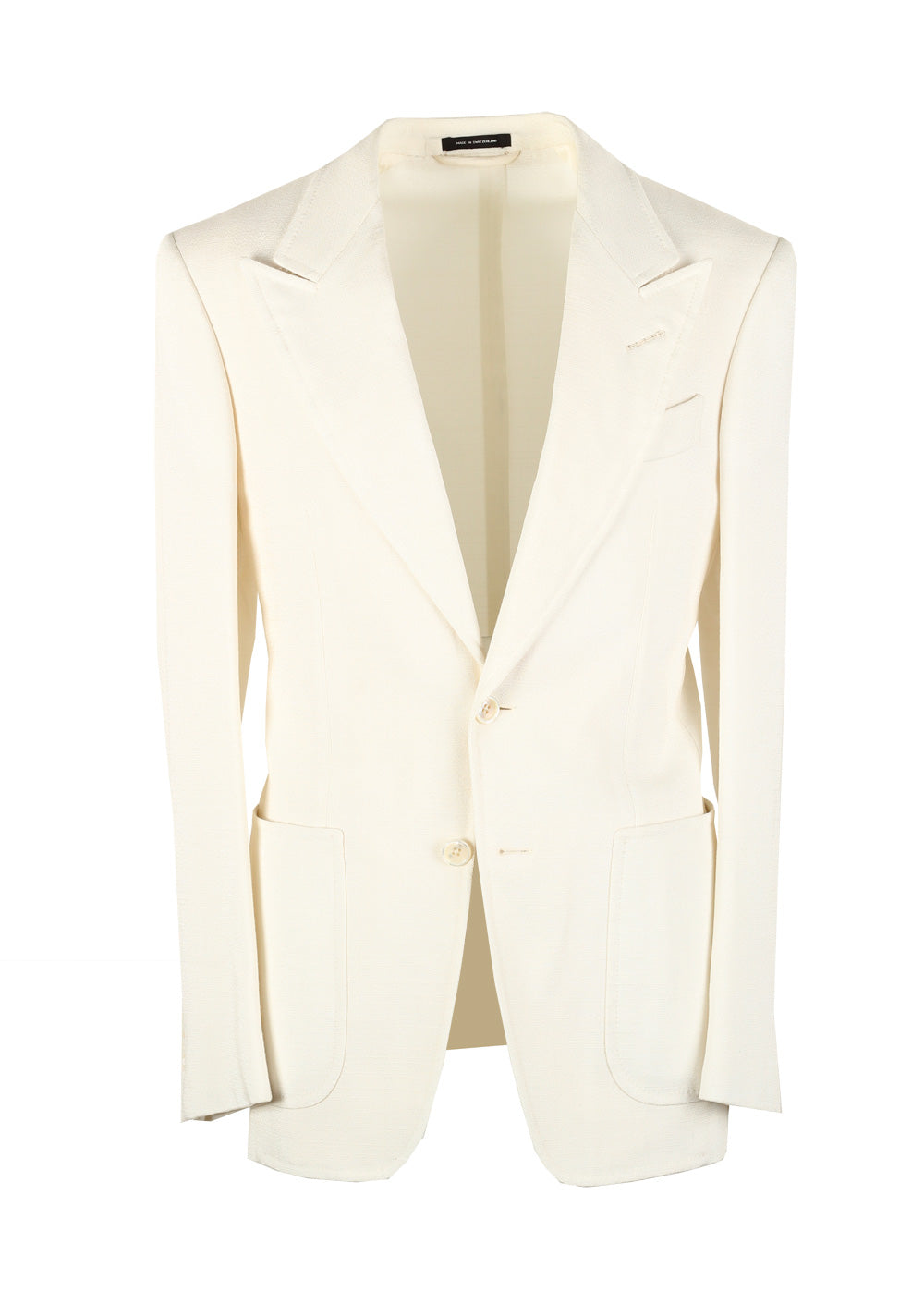 TOM FORD Atticus Off White Sport Coat Size 46 / 36R U.S.