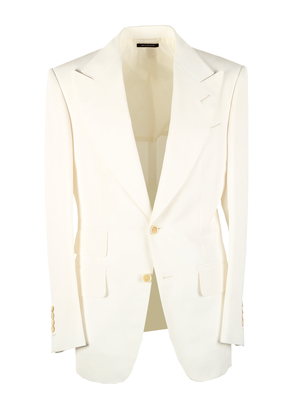 TOM FORD Atticus White Sport Coat Size 46 / 36R U.S.