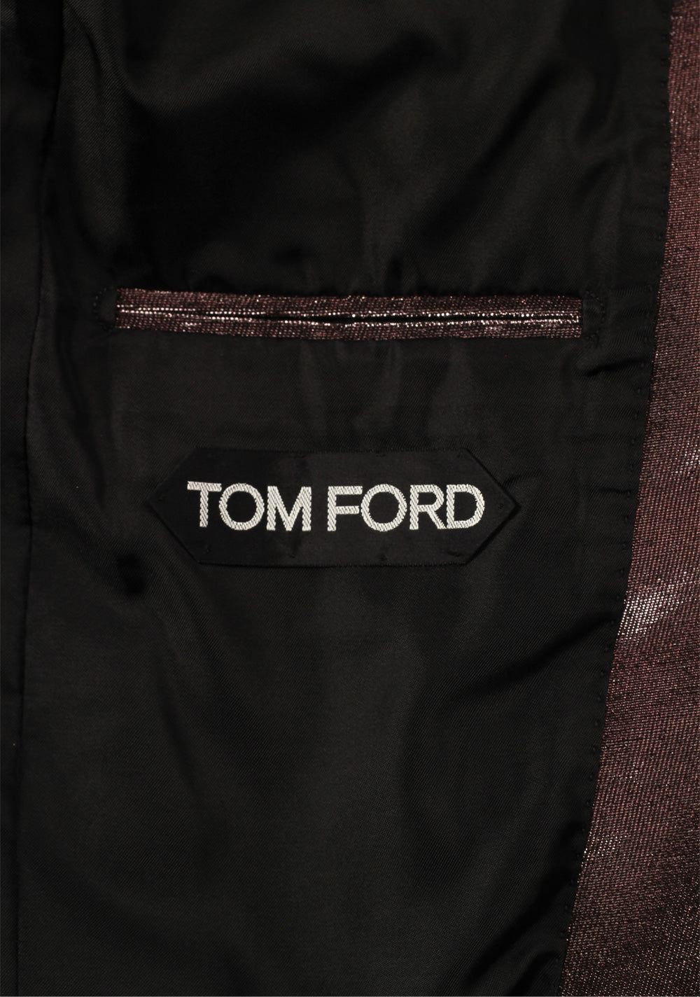TOM FORD Atticus Cherry Sport Coat Size 46 / 36R U.S.