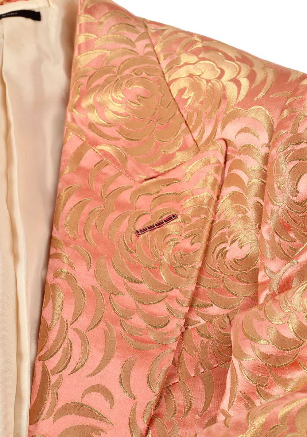 TOM FORD New Spencer Salmon Floral Sport Coat Size 46 / 36R U.S.
