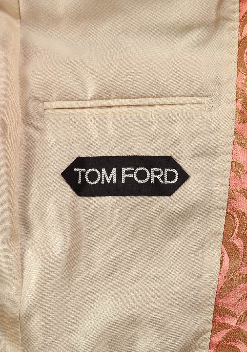 TOM FORD New Spencer Salmon Floral Sport Coat Size 46 / 36R U.S.