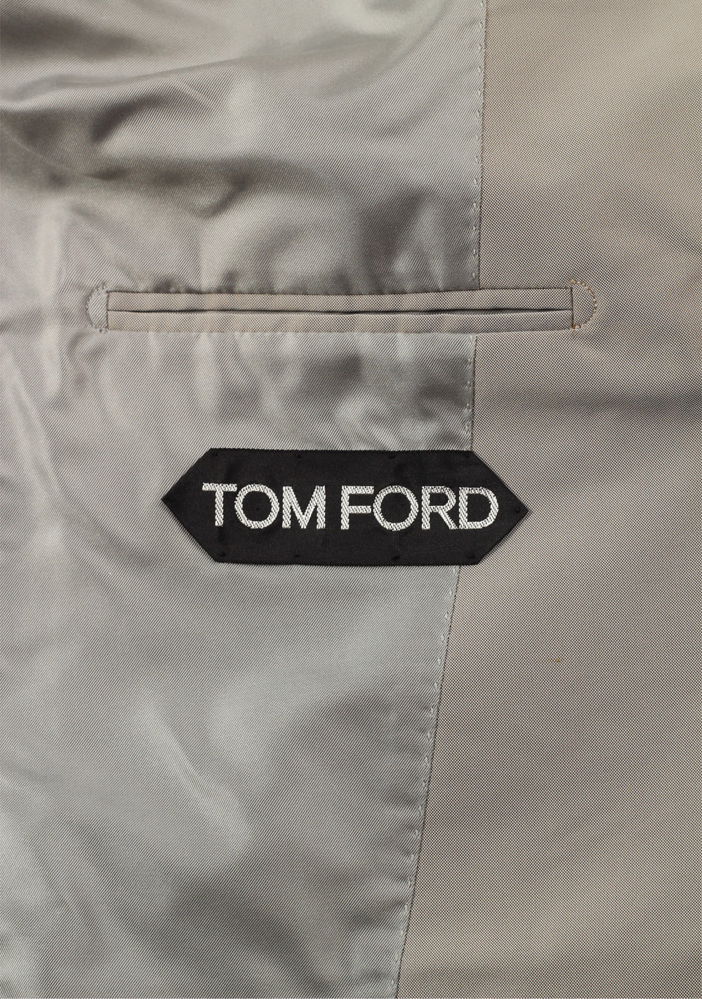 TOM FORD New Spencer Solid Gray Suit Size 46 / 36R U.S.