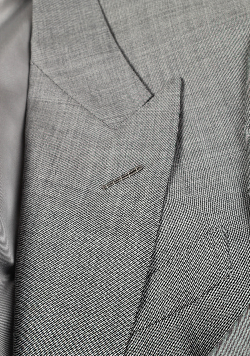 TOM FORD Windsor Signature Solid Gray Sharkskin Suit