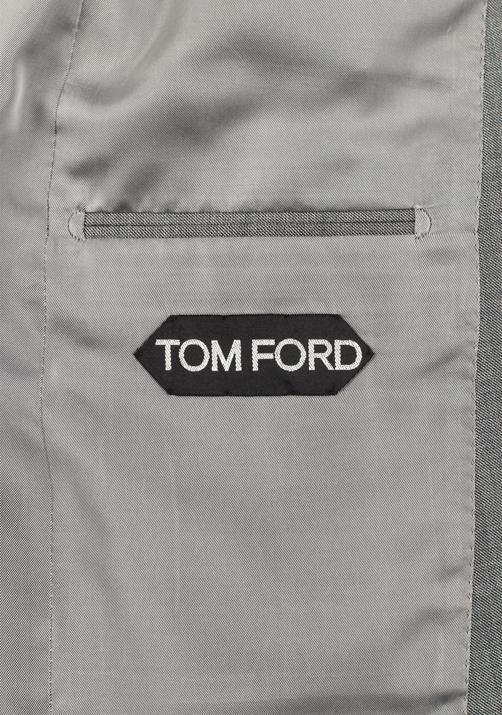 TOM FORD Windsor Signature Solid Gray Sharkskin Suit