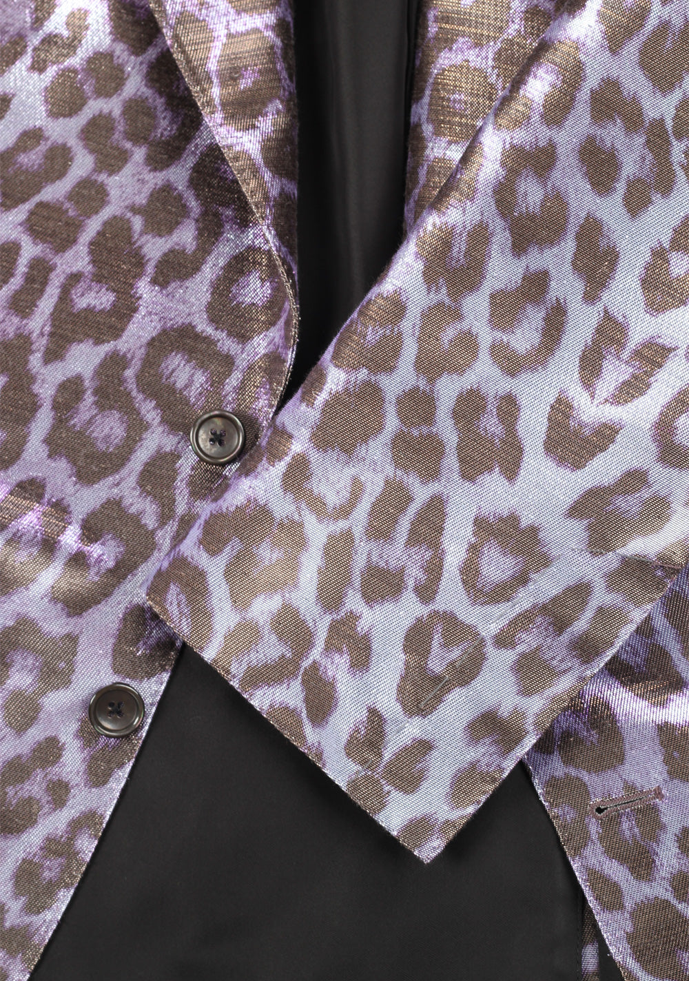 TOM FORD Purple Leopard Shelton Cocktail Dinner Jacket