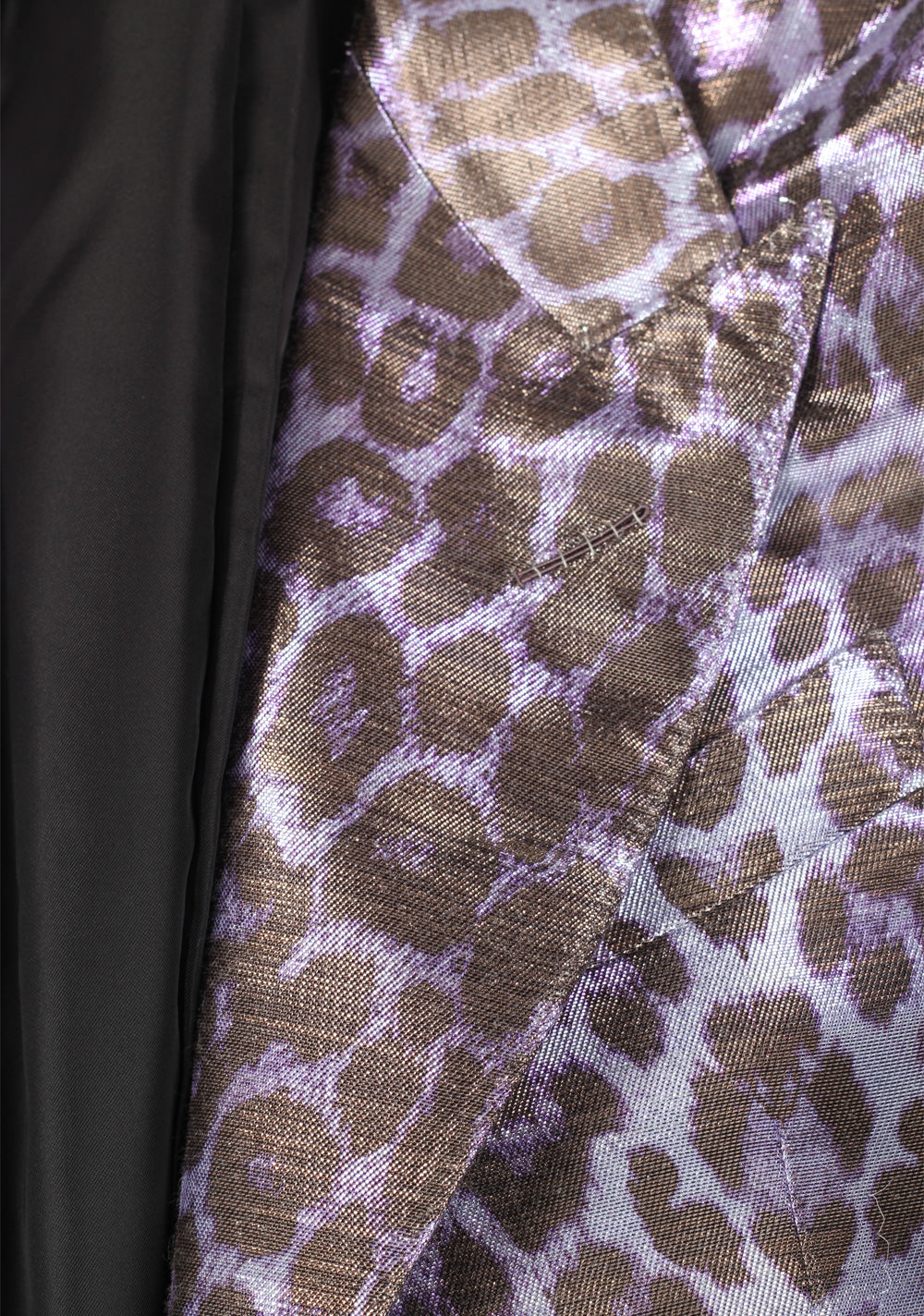 TOM FORD Purple Leopard Shelton Cocktail Dinner Jacket