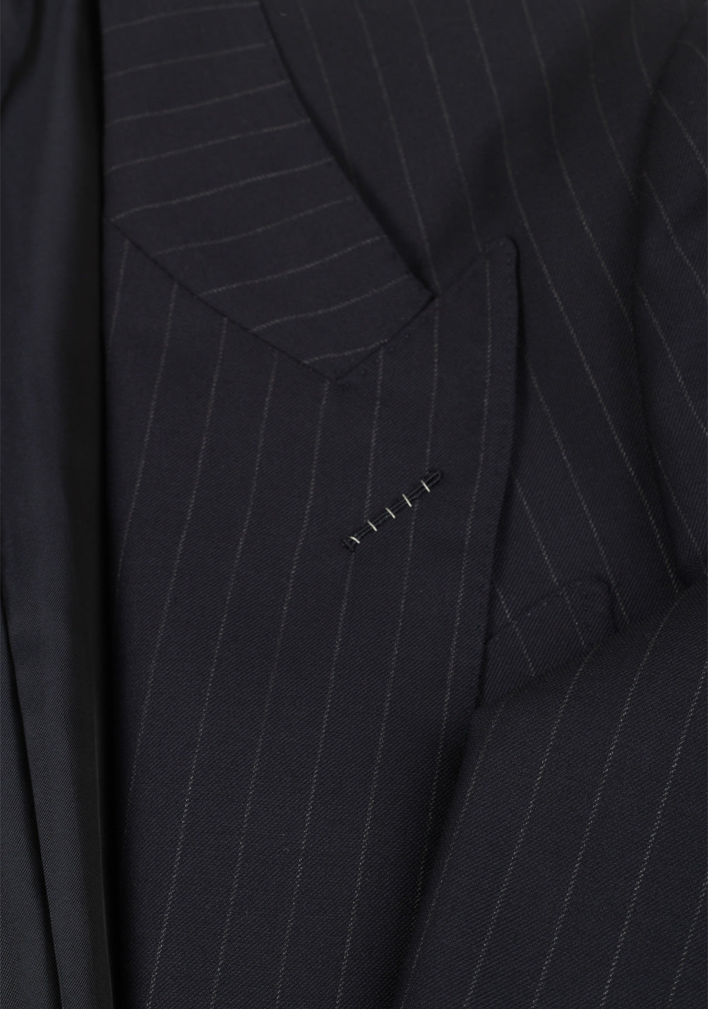 TOM FORD Shelton Striped Navy Blue Suit