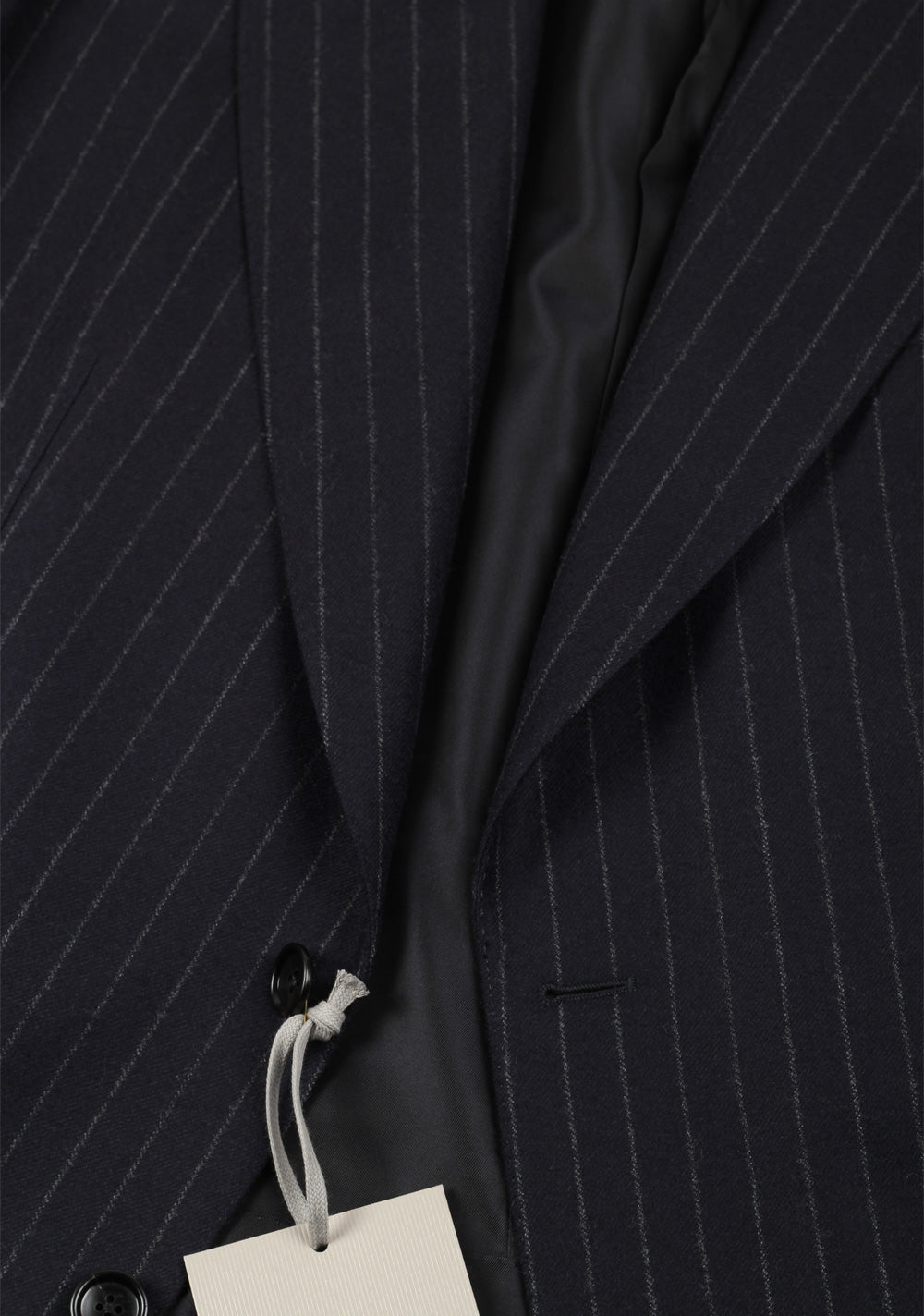TOM FORD Shelton Striped Blue Suit Size 54 / 44R U.S. In Wool