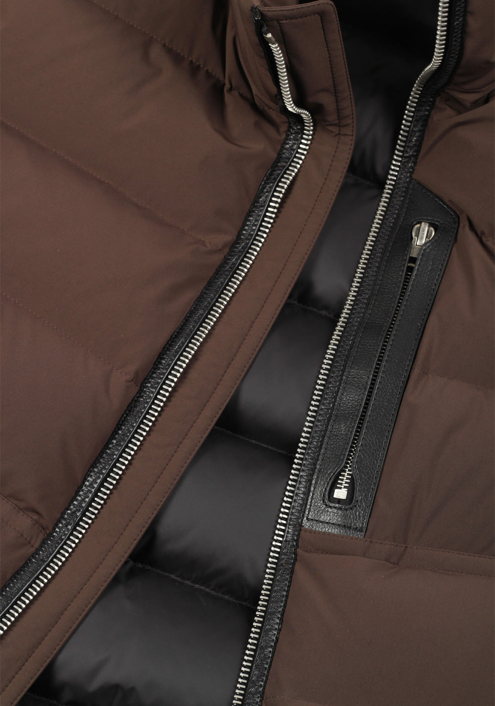 TOM FORD Brown Quilted Gilet Vest Size 56 / 46R U.S.