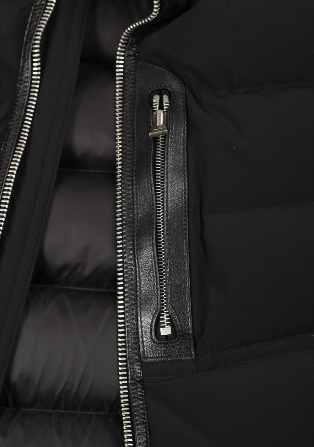 TOM FORD Brown Quilted Gilet Vest