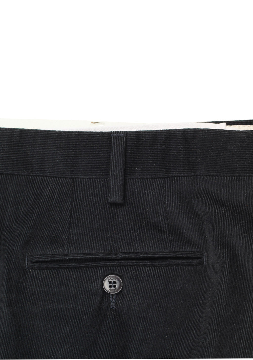 Brioni Black Montana Corduroy Trousers Size 58 / 42 U.S.