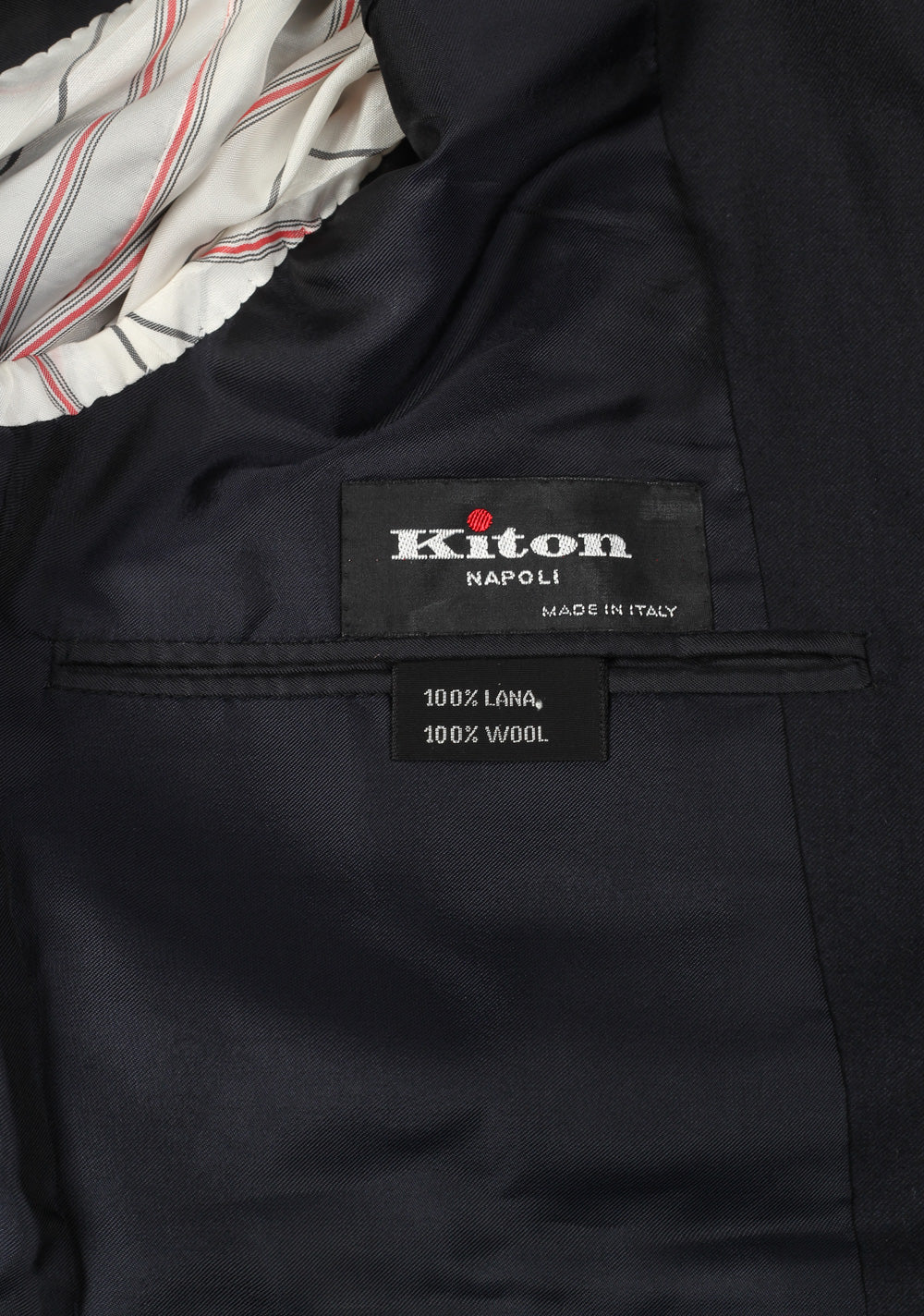 Kiton 14 Micron Blue Sport Coat Size 48 / 38R U.S.