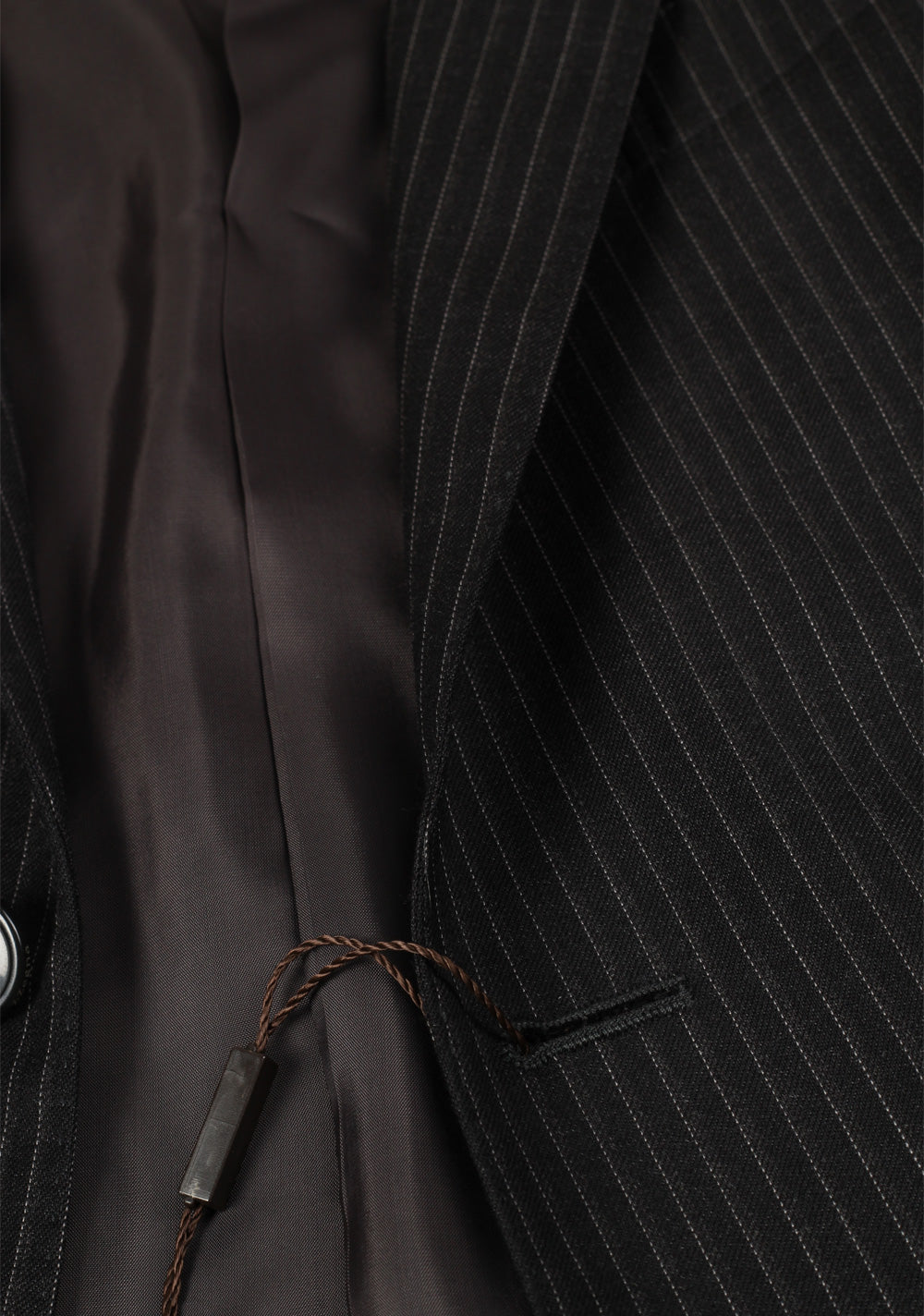 Z Zegna Gray Striped City Wool Suit Size 50 / 40R U.S.