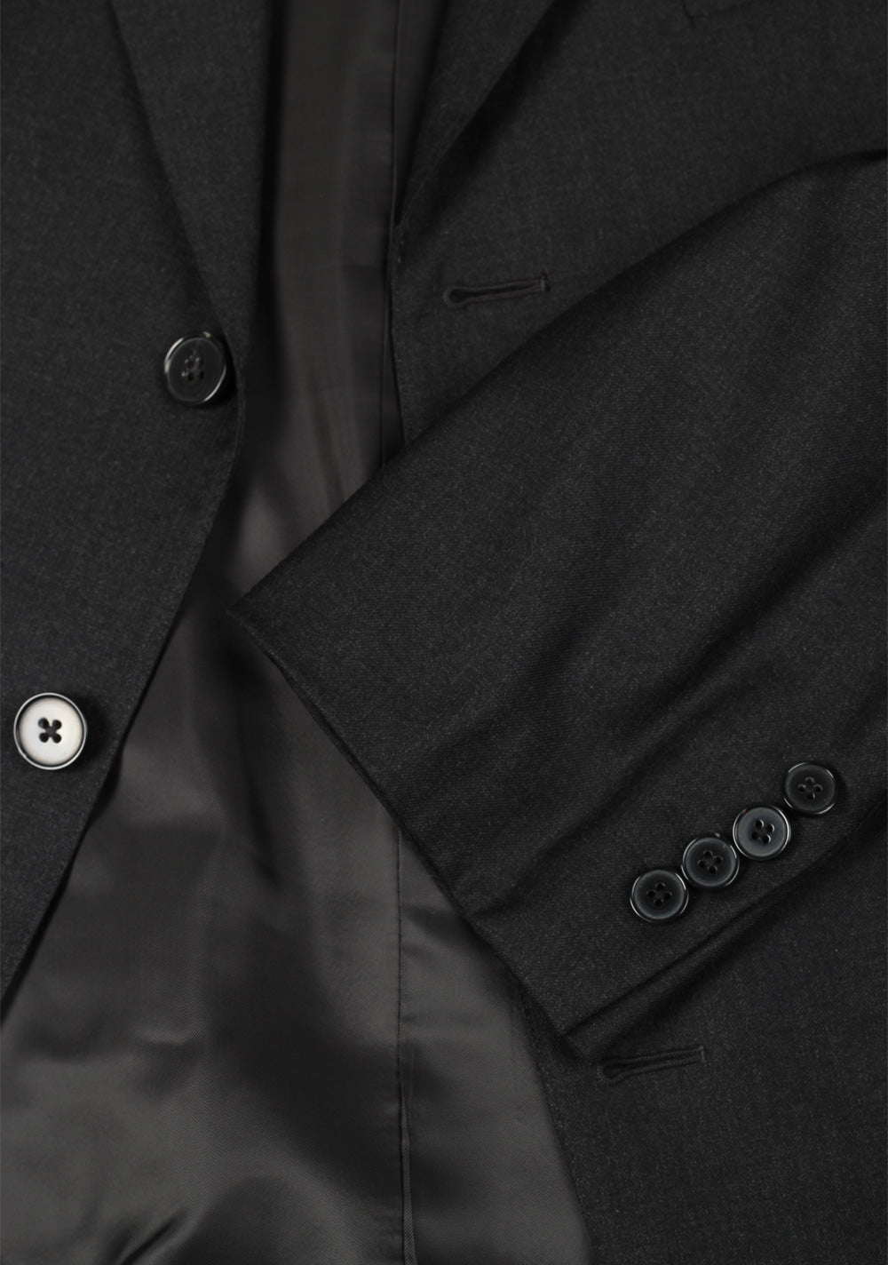 Zegna Gray Fit Rom Wool Suit Size 52 / 42R U.S.