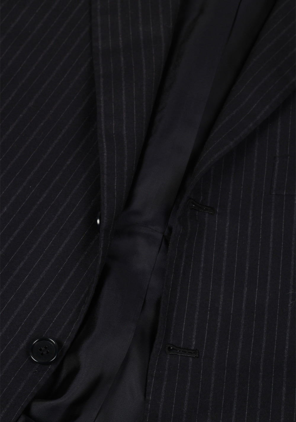 Kiton Gray Striped 14 Micron Suit Size 50 / 40R U.S. In Wool