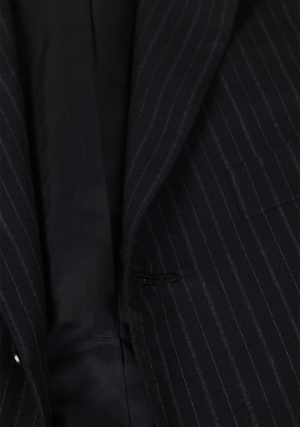 Kiton Gray Striped 14 Micron Suit Size 50 / 40R U.S. In Wool