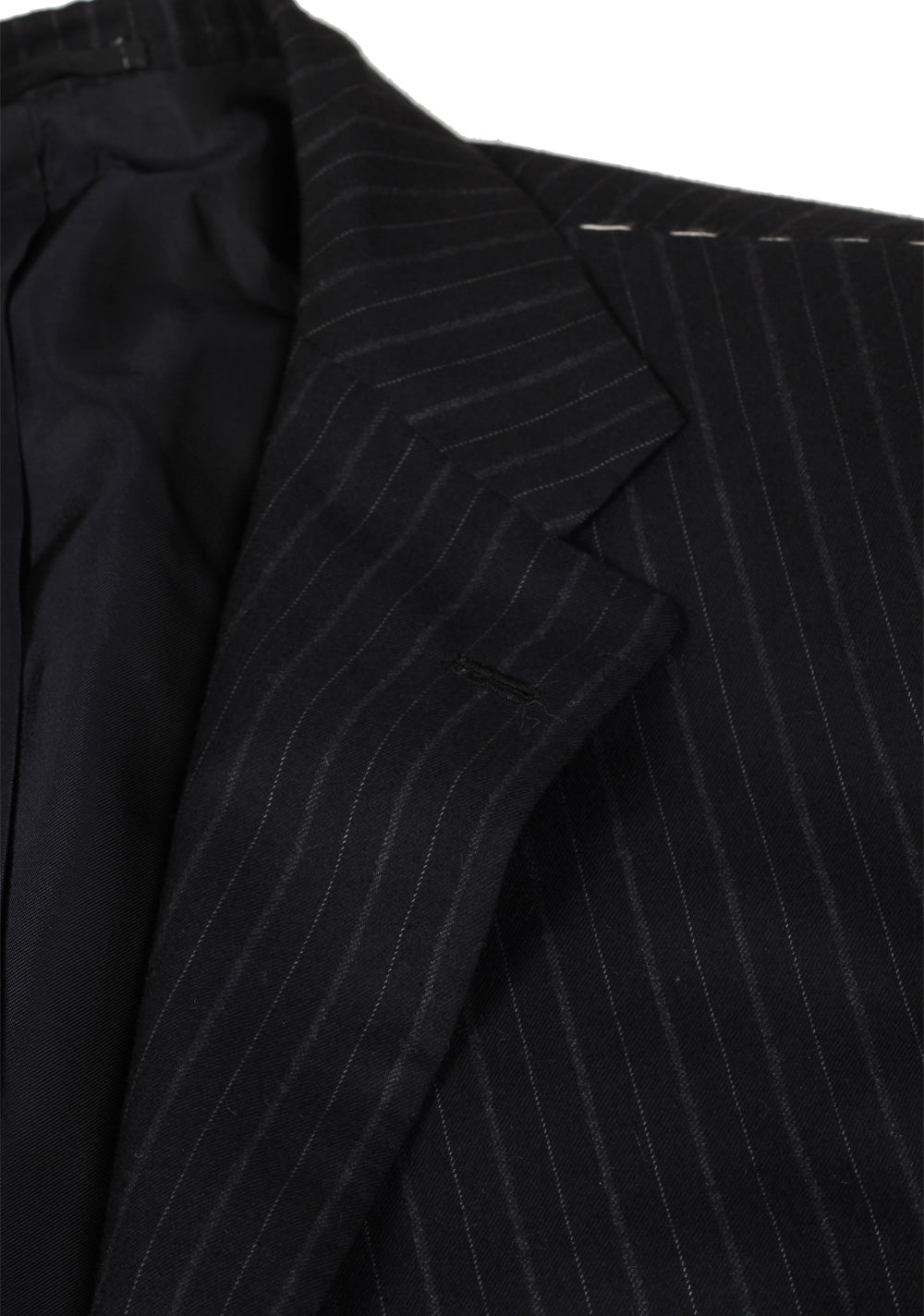 Kiton Gray Striped 14 Micron Suit Size 50 / 40R U.S. In Wool