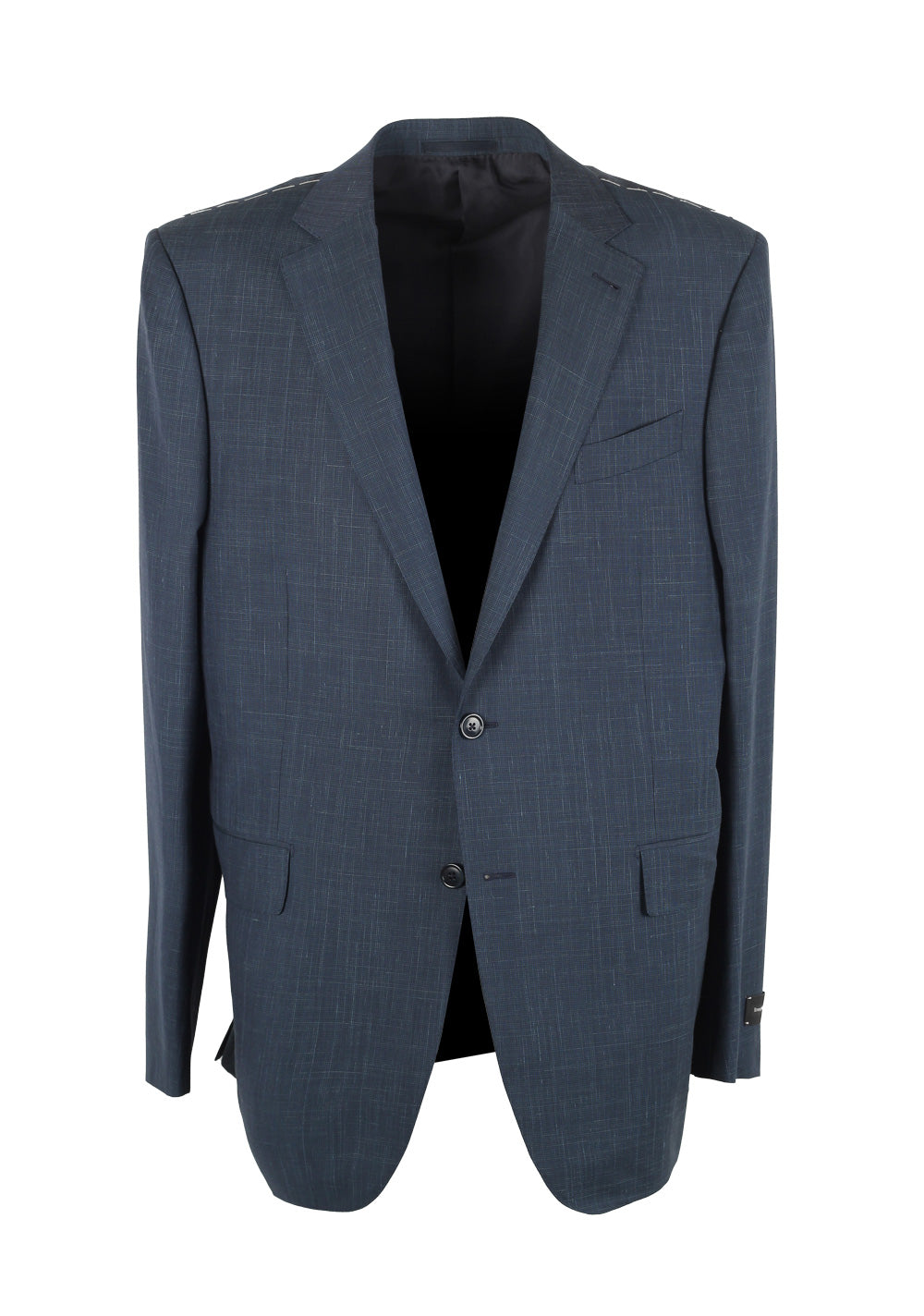 ZEGNA Milano Blue Trofeo Summer Suit Size 56 / 46R U.S.