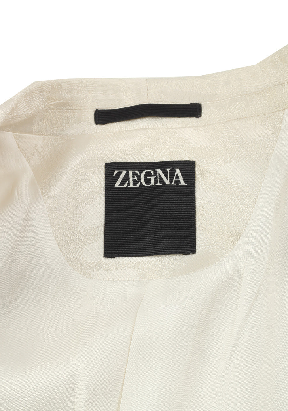 ZEGNA Sartorial Off White Tuxedo Dinner Jacket Size 54 / 44R U.S.