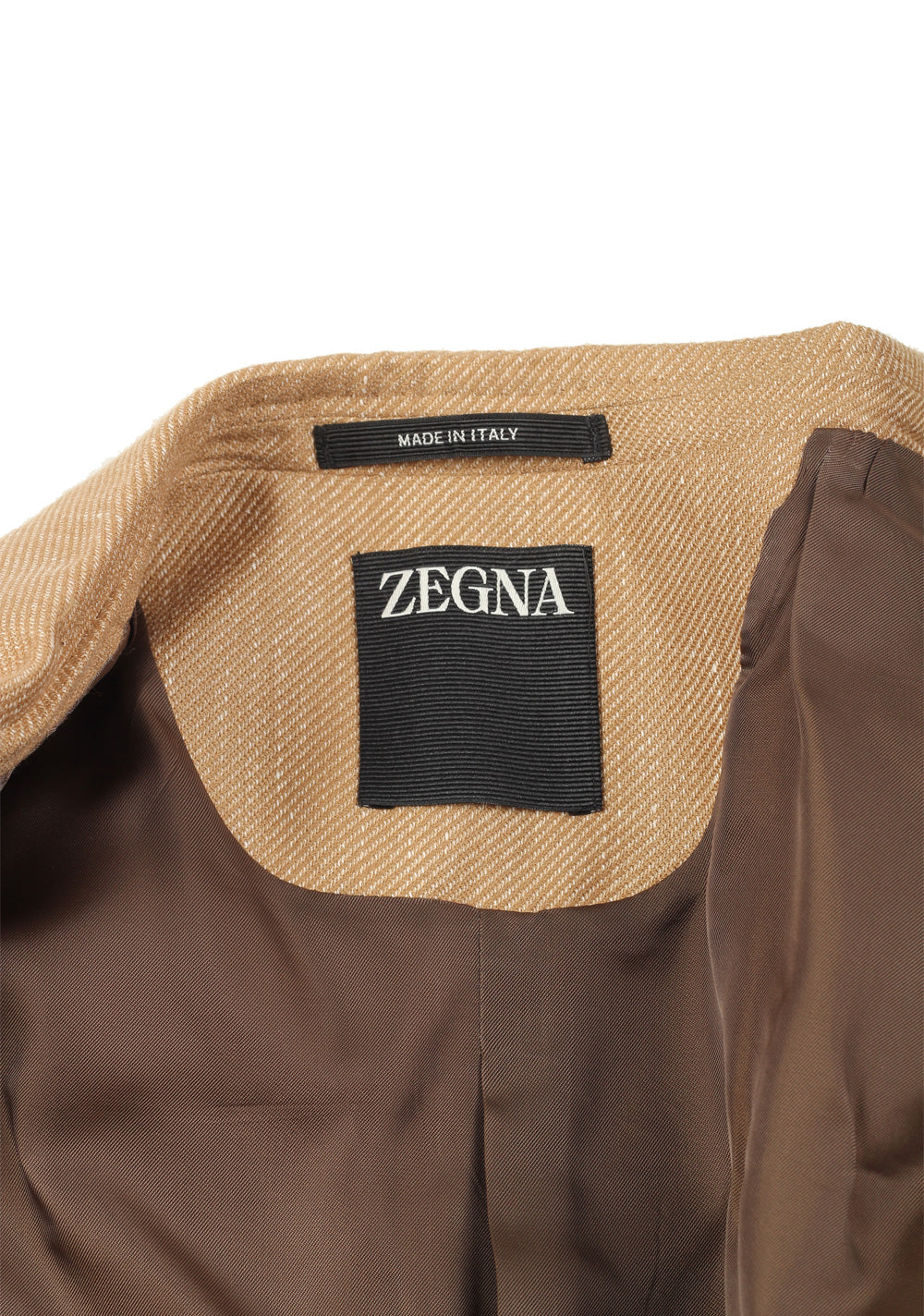 ZEGNA Natural Beige Sport Coat Size 56 / 46R U.S. In Cashmere Blend