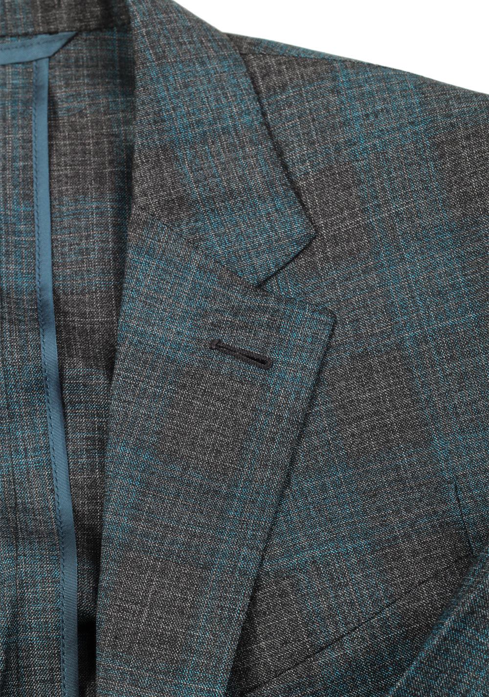 ZEGNA Zero Weight Green Checked Sport Coat Size 48 / 38R U.S.