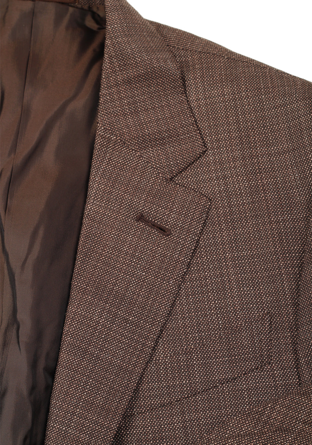 ZEGNA Mil Easy Brown Sport Coat Size 48 / 38R U.S. In Silk Blend