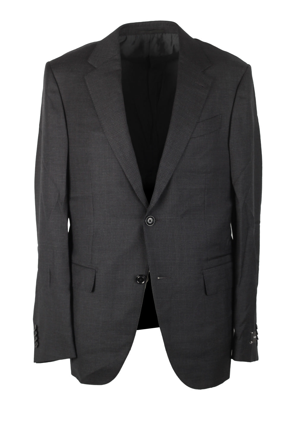ZEGNA Milano Easy Achillfarm Gray Checked Sport Coat Size 48 / 38R U.S.