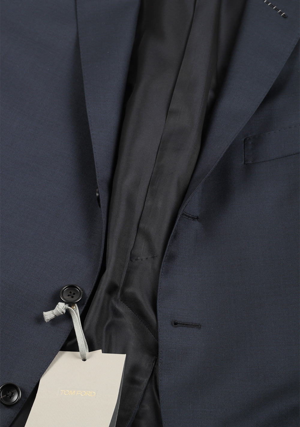 TOM FORD O'Connor James Bond 25 Blue Suit Size 52 / 42R U.S. In Wool Fit Y