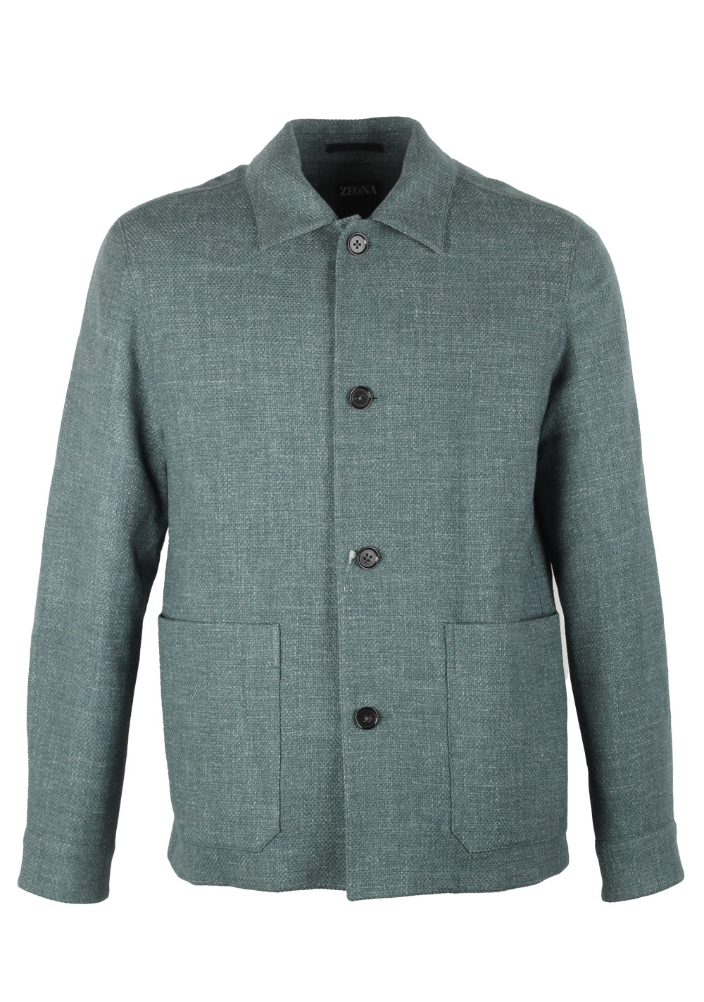 ZEGNA Green Oasi Cashmere Overshirt