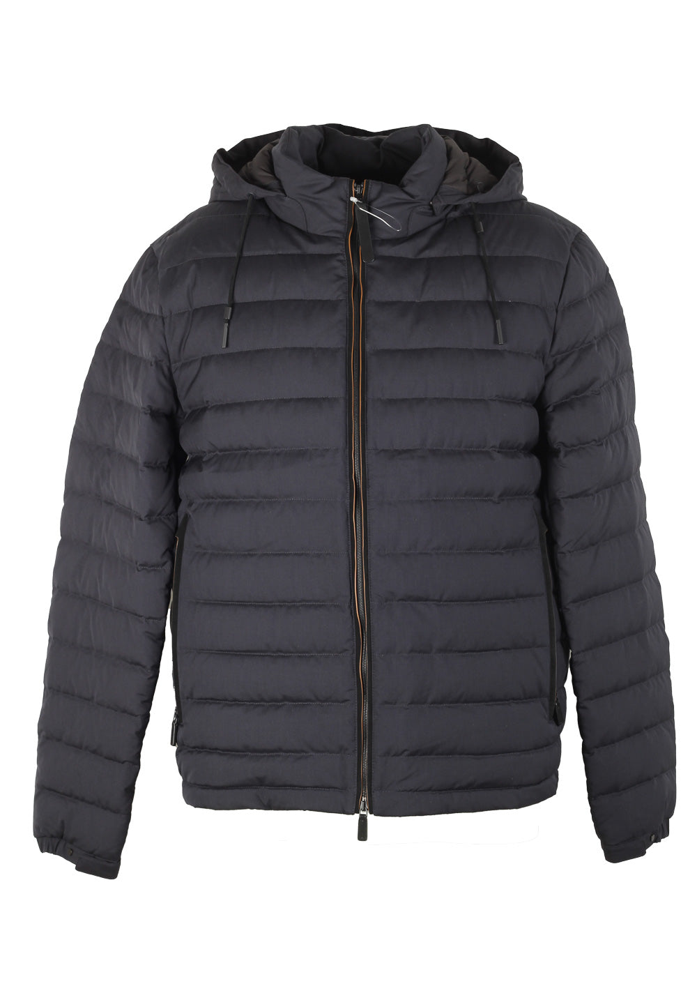 ZEGNA Blue Leggerissimo Padded Coat Size 48 / 38R U.S.