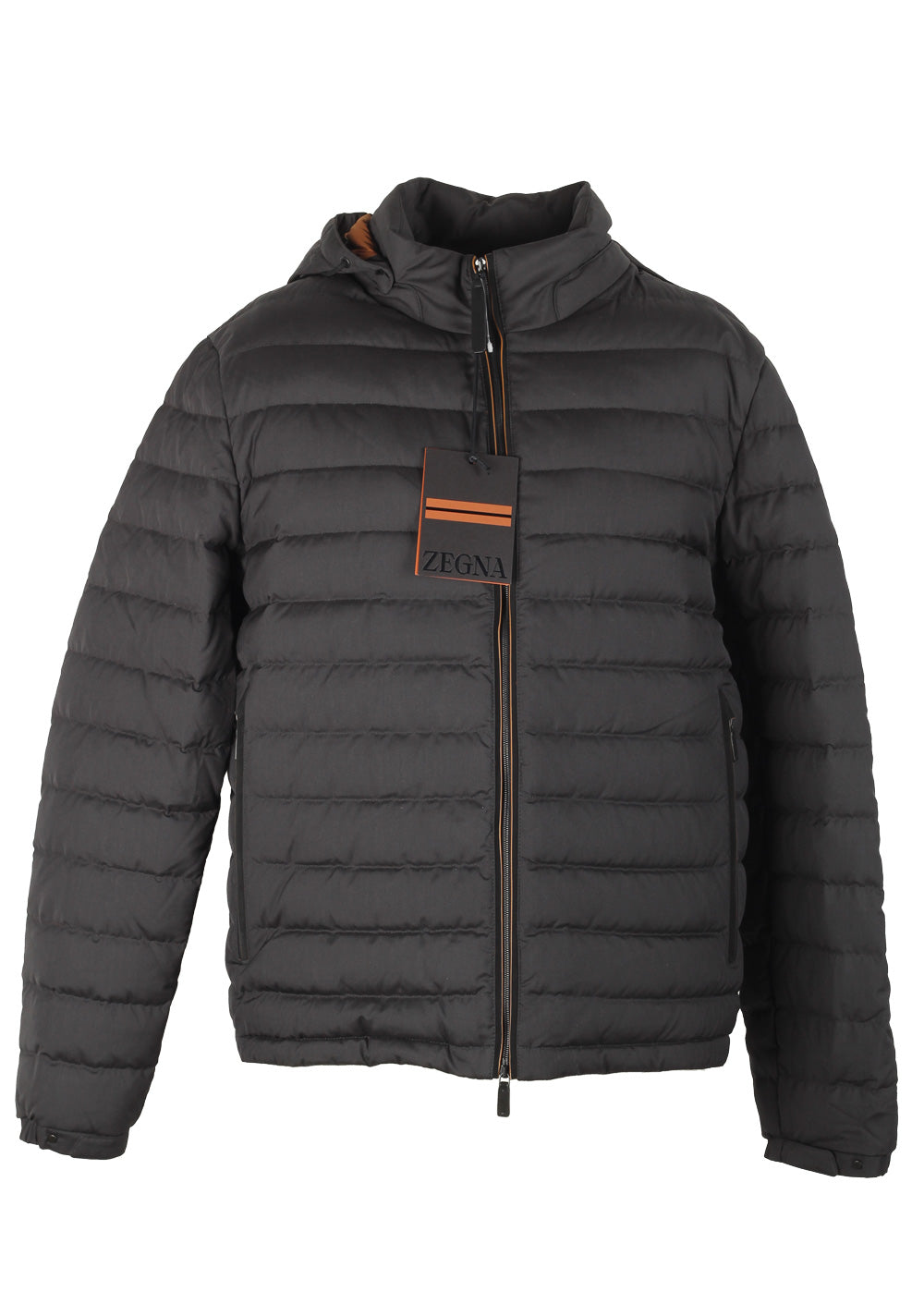 ZEGNA Black Leggerissimo Padded Coat