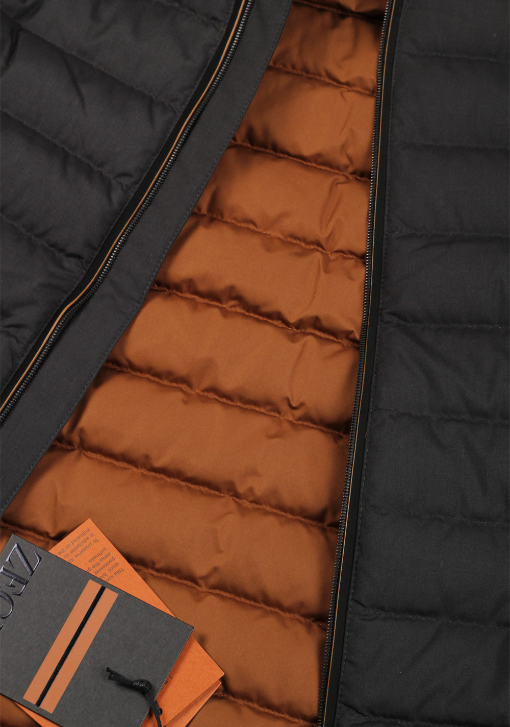 ZEGNA Black Leggerissimo Padded Coat