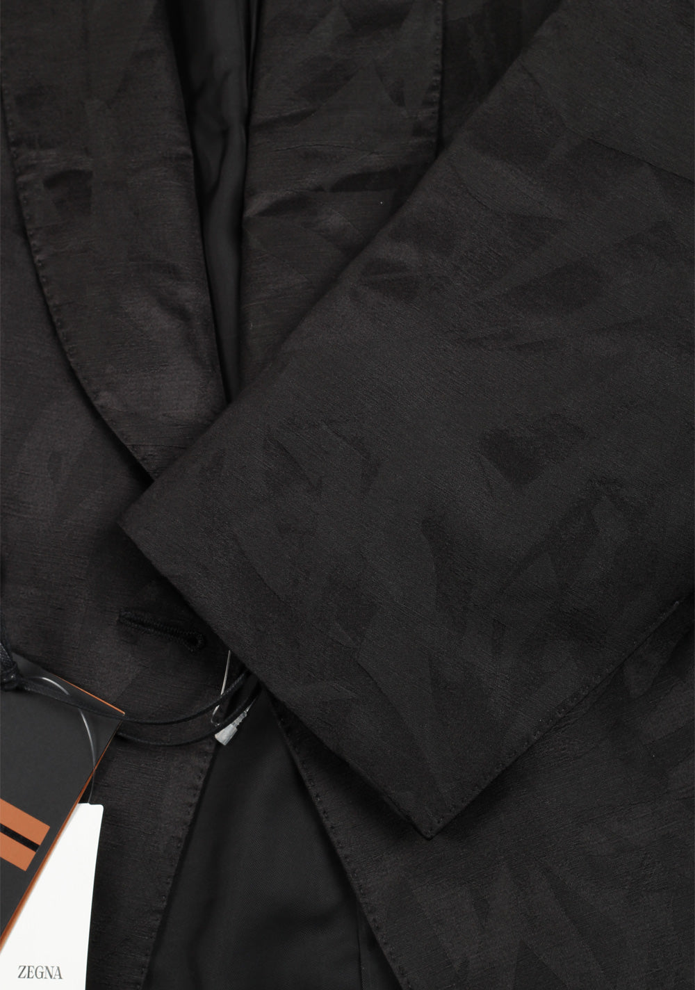 ZEGNA Sartorial Black Tuxedo Dinner Jacket Size 50 / 40R U.S.
