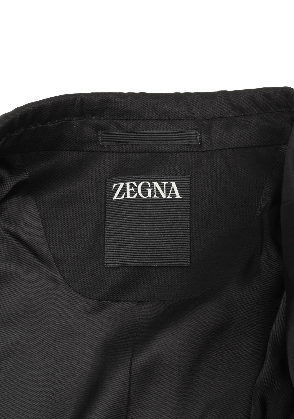 ZEGNA Tailored Black Tuxedo Dinner Jacket Size 54 / 44R U.S.