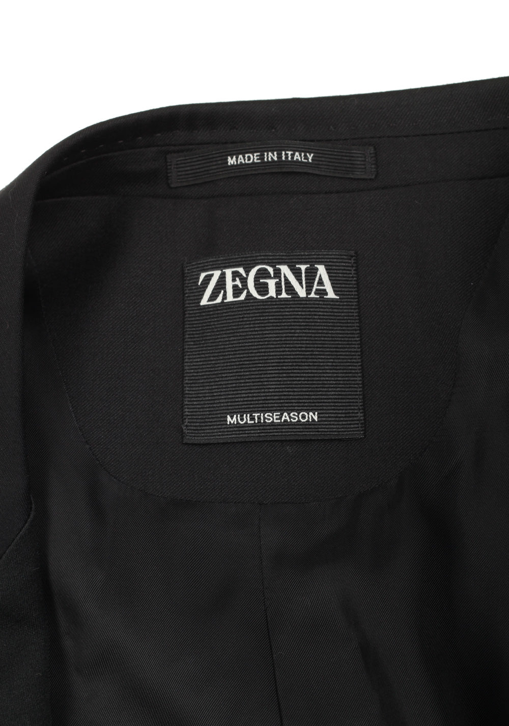 ZEGNA Sartorial Black Multiseason Tuxedo Dinner Jacket Size 52 / 42R U.S.