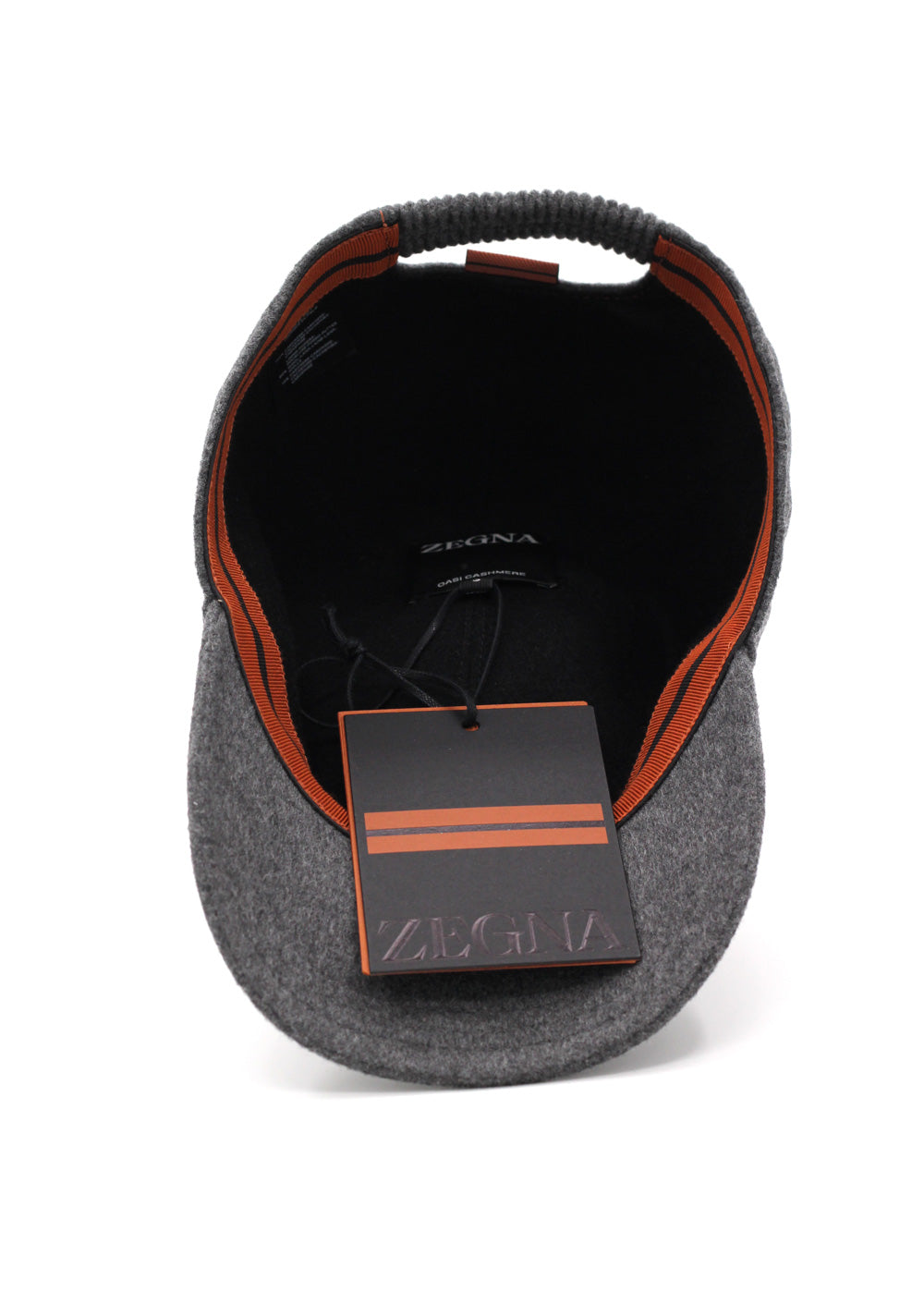 ZEGNA Oasi Cashmere Gray Baseball Cap
