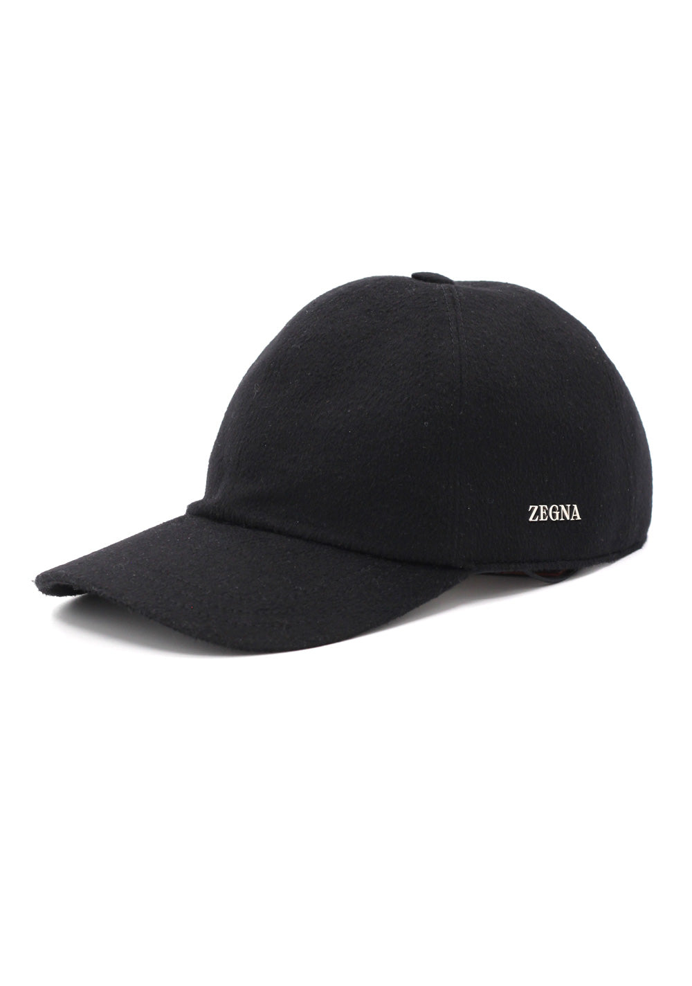 ZEGNA Oasi Cashmere Black Baseball Cap