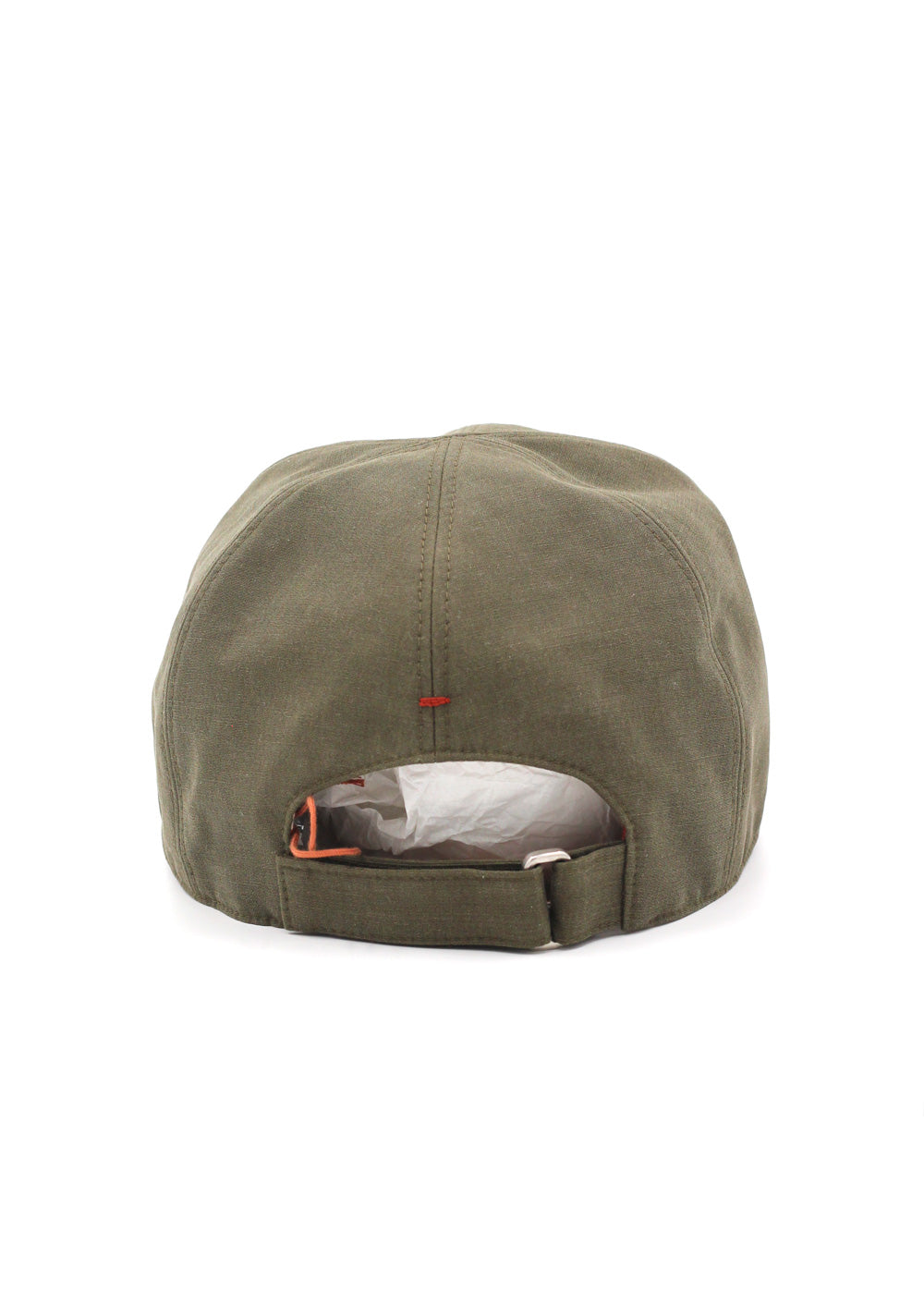 Loro Piana Green Cotton Silk Baseball Cap Size M (Medium)