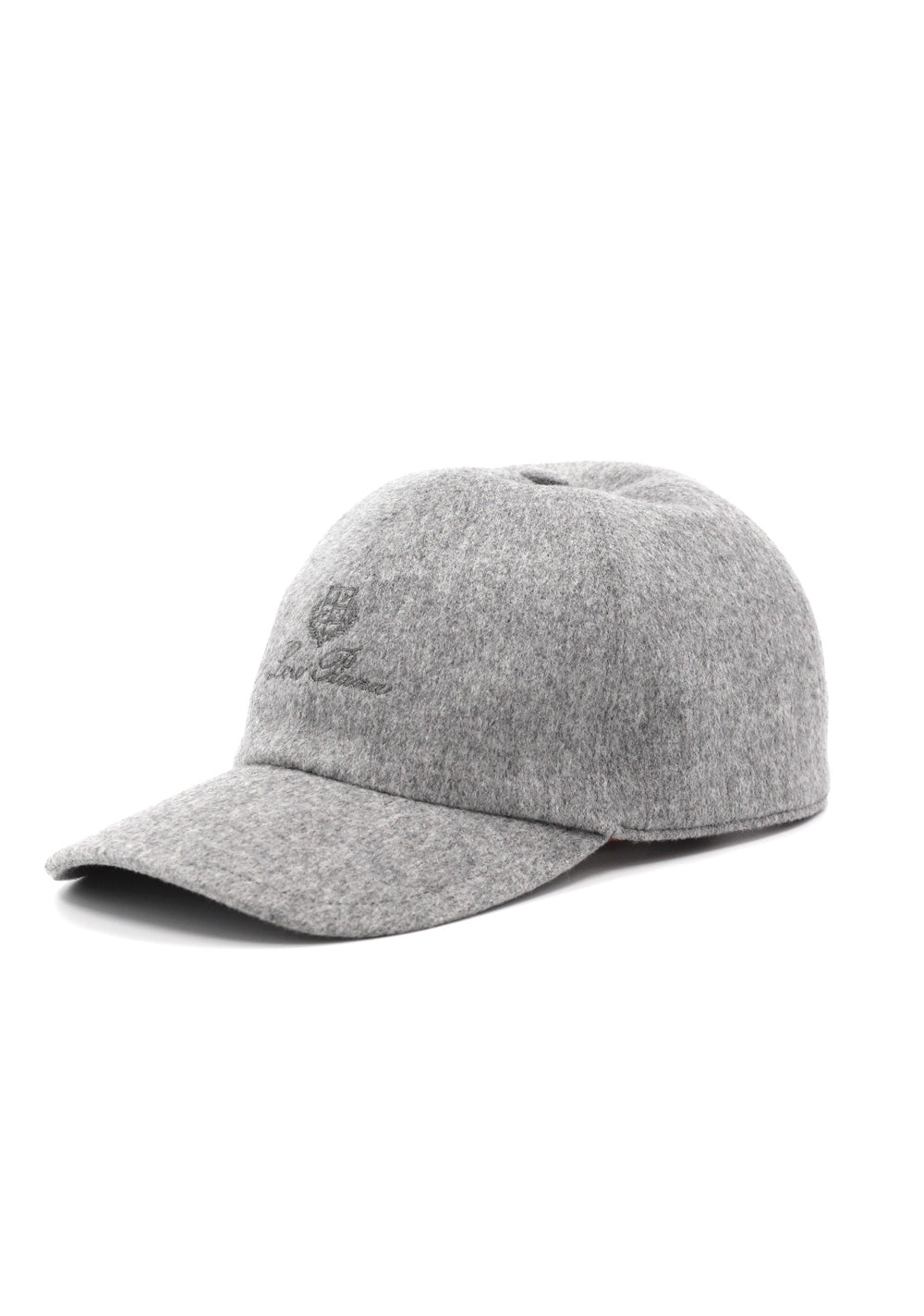 Loro Piana Gray Cashmere Baseball Cap Size XL (Extra Large)