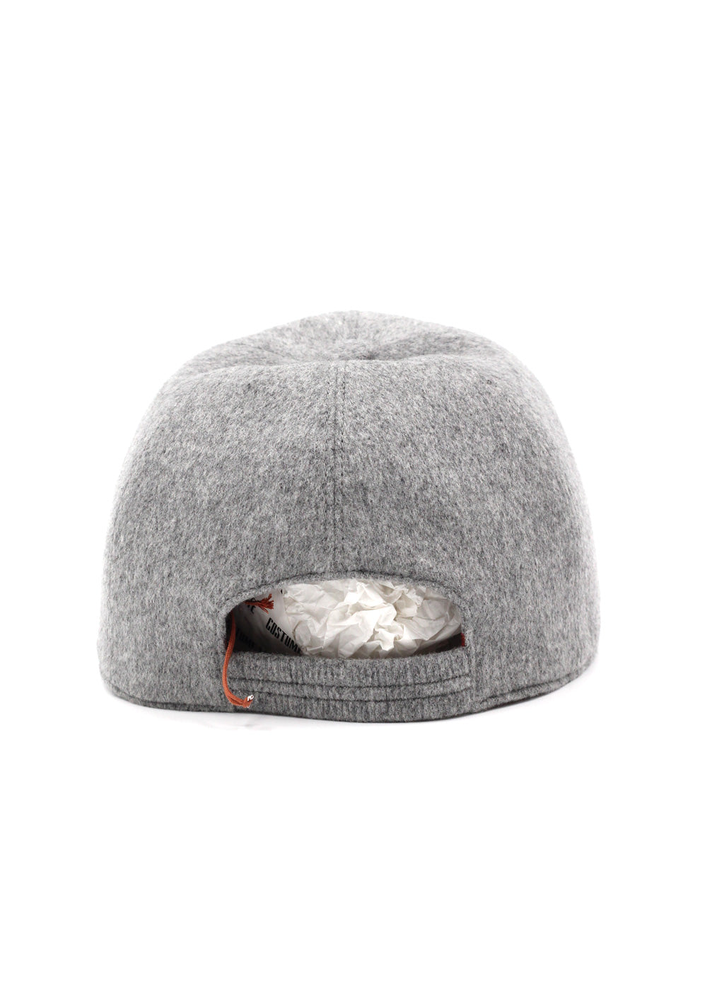 Loro Piana Gray Cashmere Baseball Cap Size XL (Extra Large)