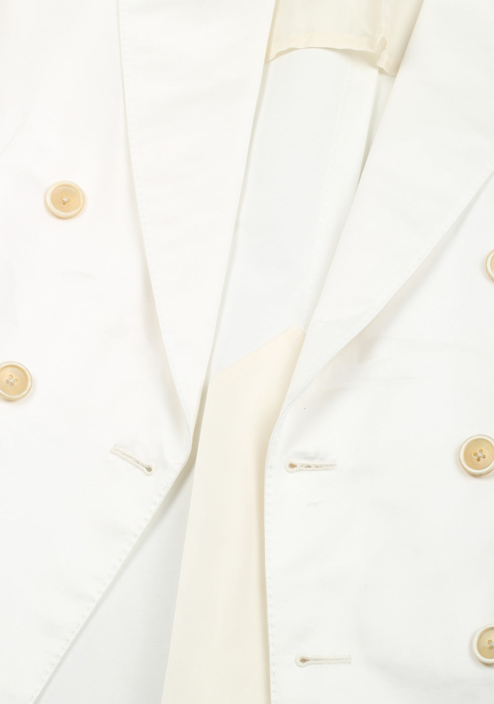 TOM FORD Dyllan White Double Breasted Suit Size 48 / 38R U.S.